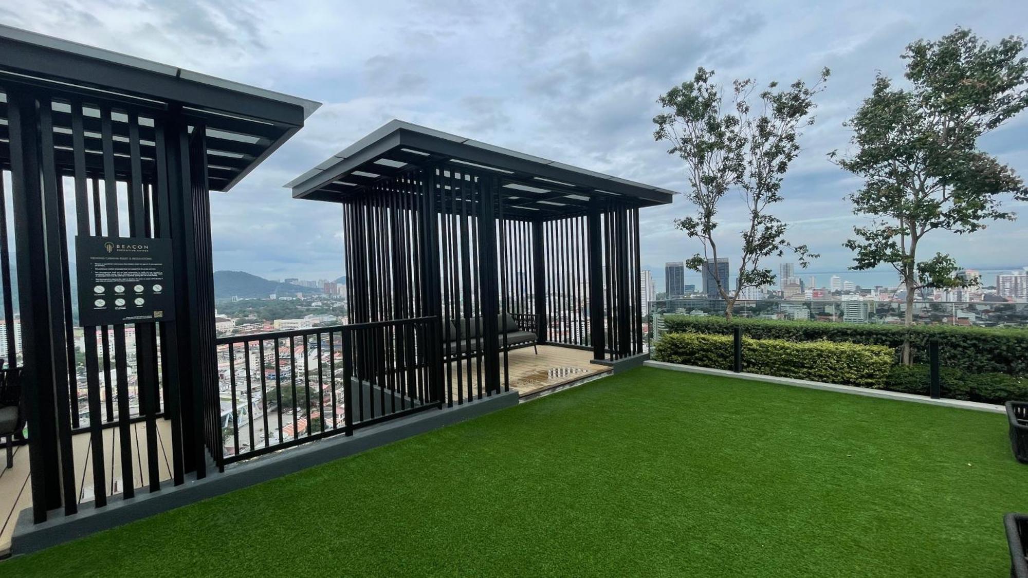 New Georgetown Instagramable 2Br Homestay For 10Pax 无敌美景两房民宿 Beacon Executive Suite Екстериор снимка